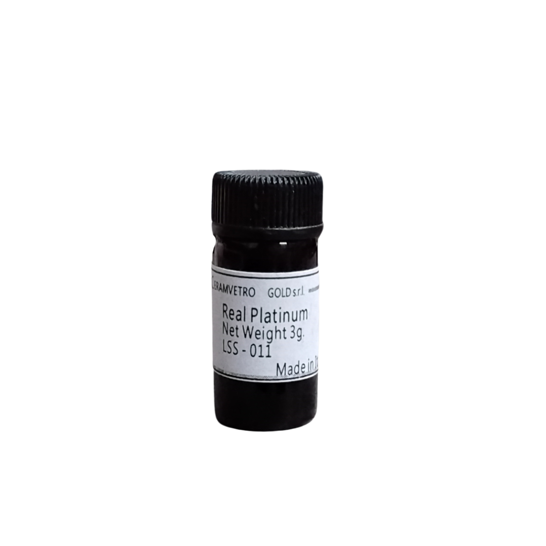 Lustre 閃光釉 - 光亮銀 (3g) (10%白金 意大利製造)