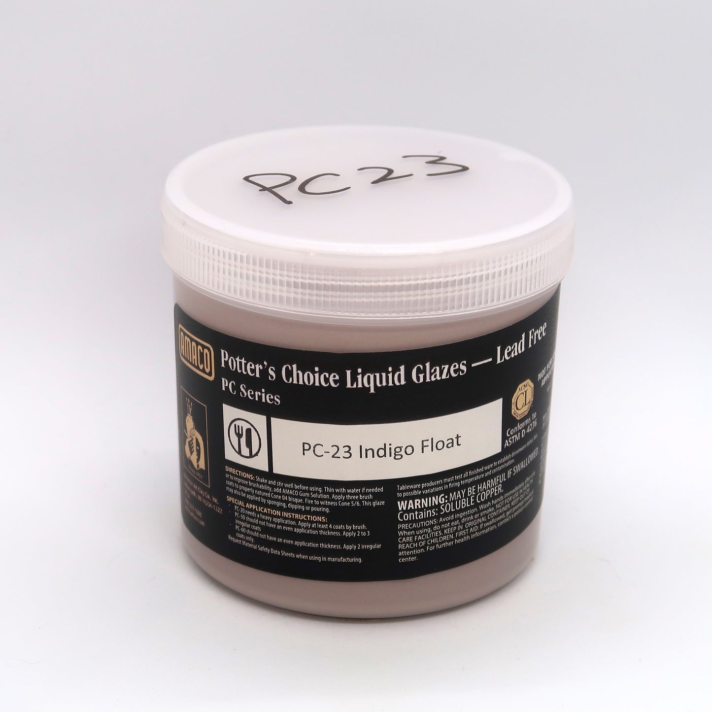 AMACO Potter's Choice - PC-23 Indigo Float - 靛藍 (16oz)