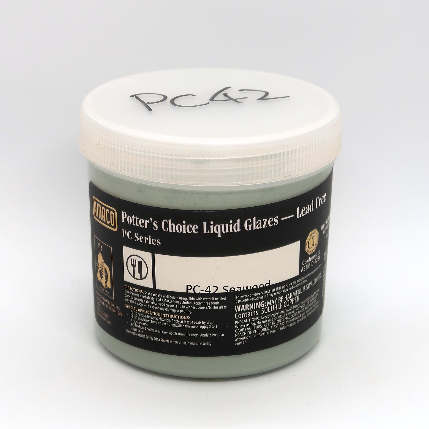 AMACO Potter's Choice - PC-42 Seaweed - 海藻綠 (16oz)