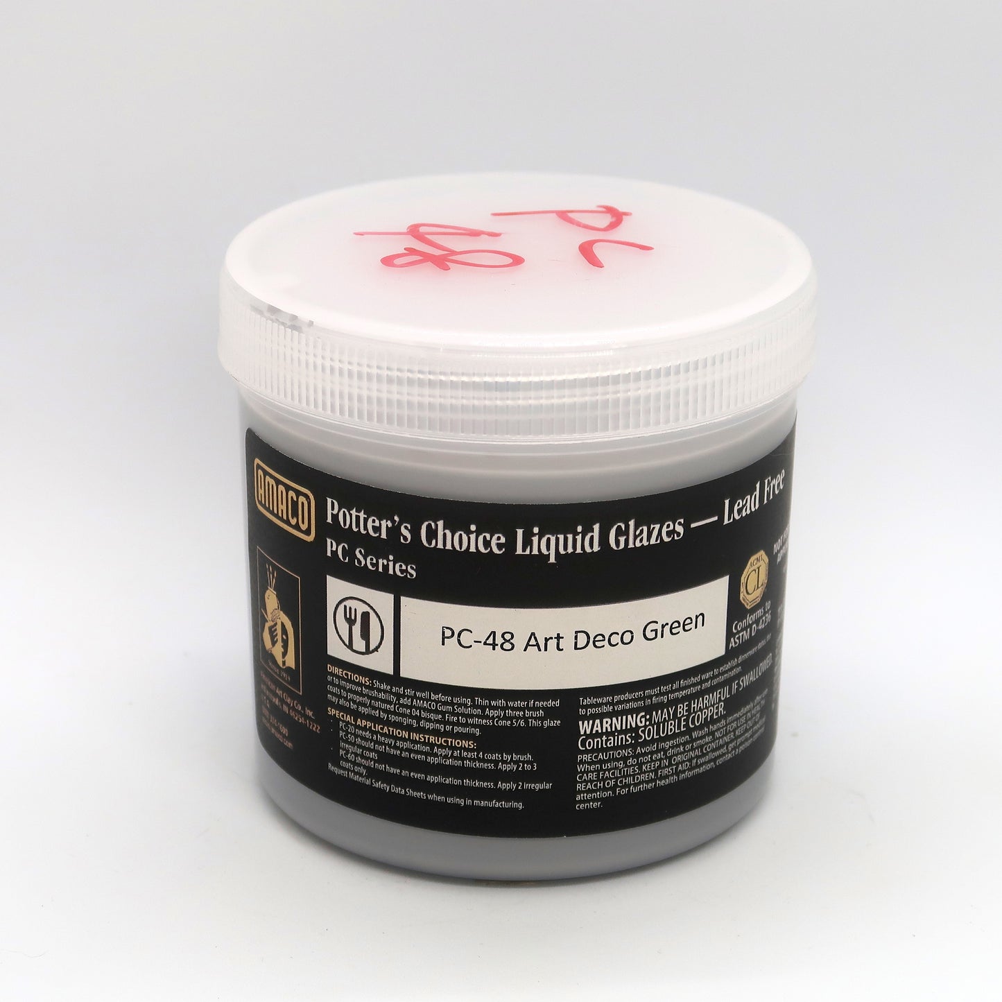 AMACO Potter's Choice - PC-48 Art Deco Green - 青銅綠 (16oz)