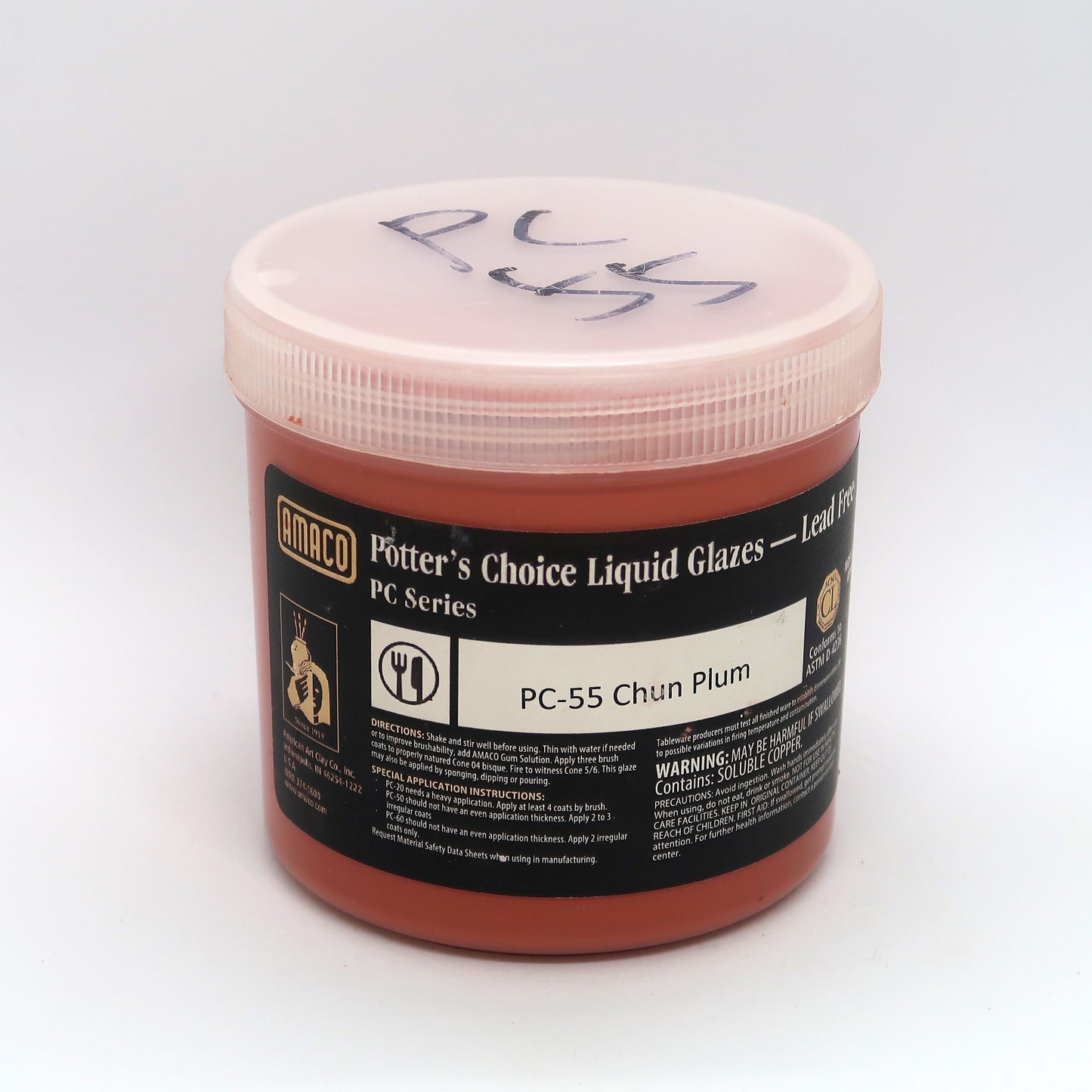 AMACO Potter's Choice - PC-55 Chun Plum - 紫蘇梅 (16oz)