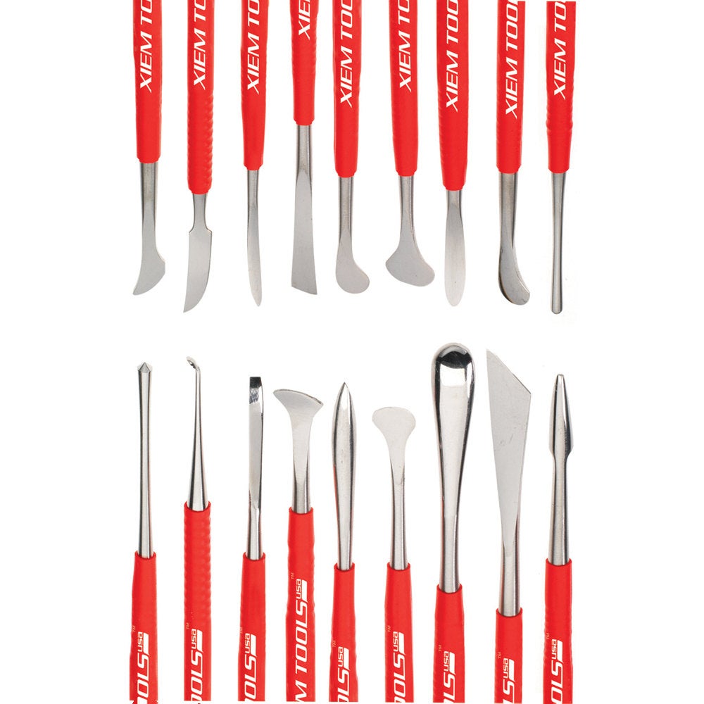 XIEM TOOLS 塑形及雕刻工具套裝 (一組9件)