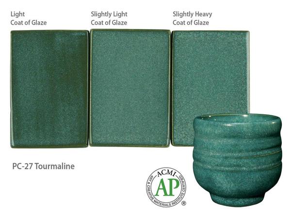 AMACO Potter's Choice - PC-27 Tourmaline - 碧壐綠 (16oz)