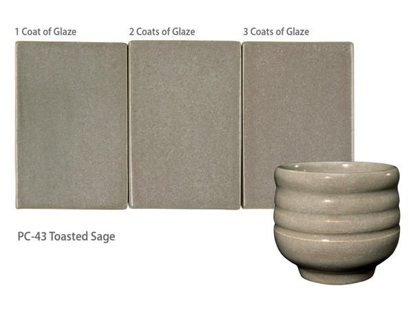 AMACO Potter's Choice - PC-43 Toasted Sage - 灰鼠尾草 (16oz)