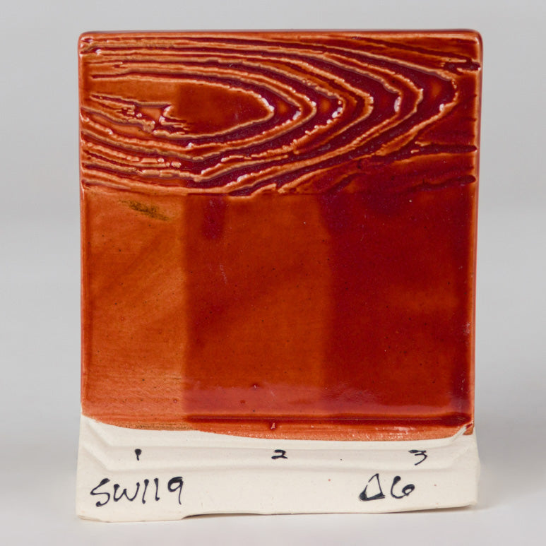 MAYCO Stoneware Classic Glaze - SW-119 Cinnabar - 硃砂 (16oz)