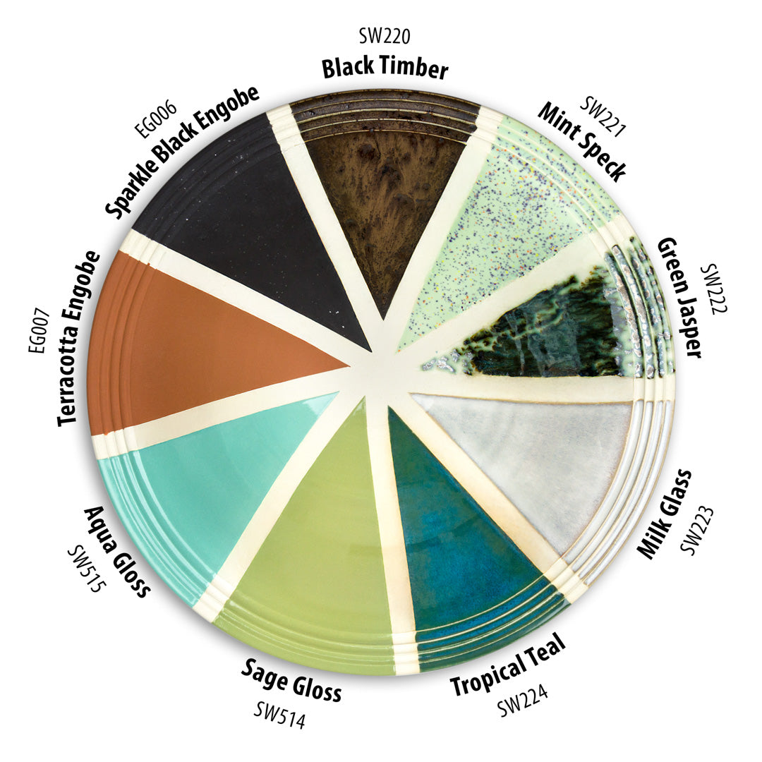 2025 Mayco Stoneware Glaze - SW-223 Milk Glass 乳白玻璃(16oz)