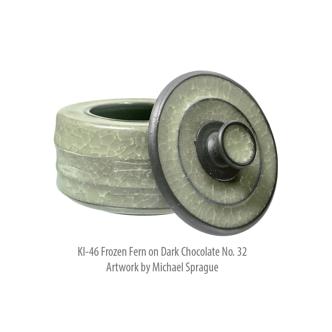 AMACO Kiln Ice KI-46 Frozen Fern 冰裂蕨綠(16oz)