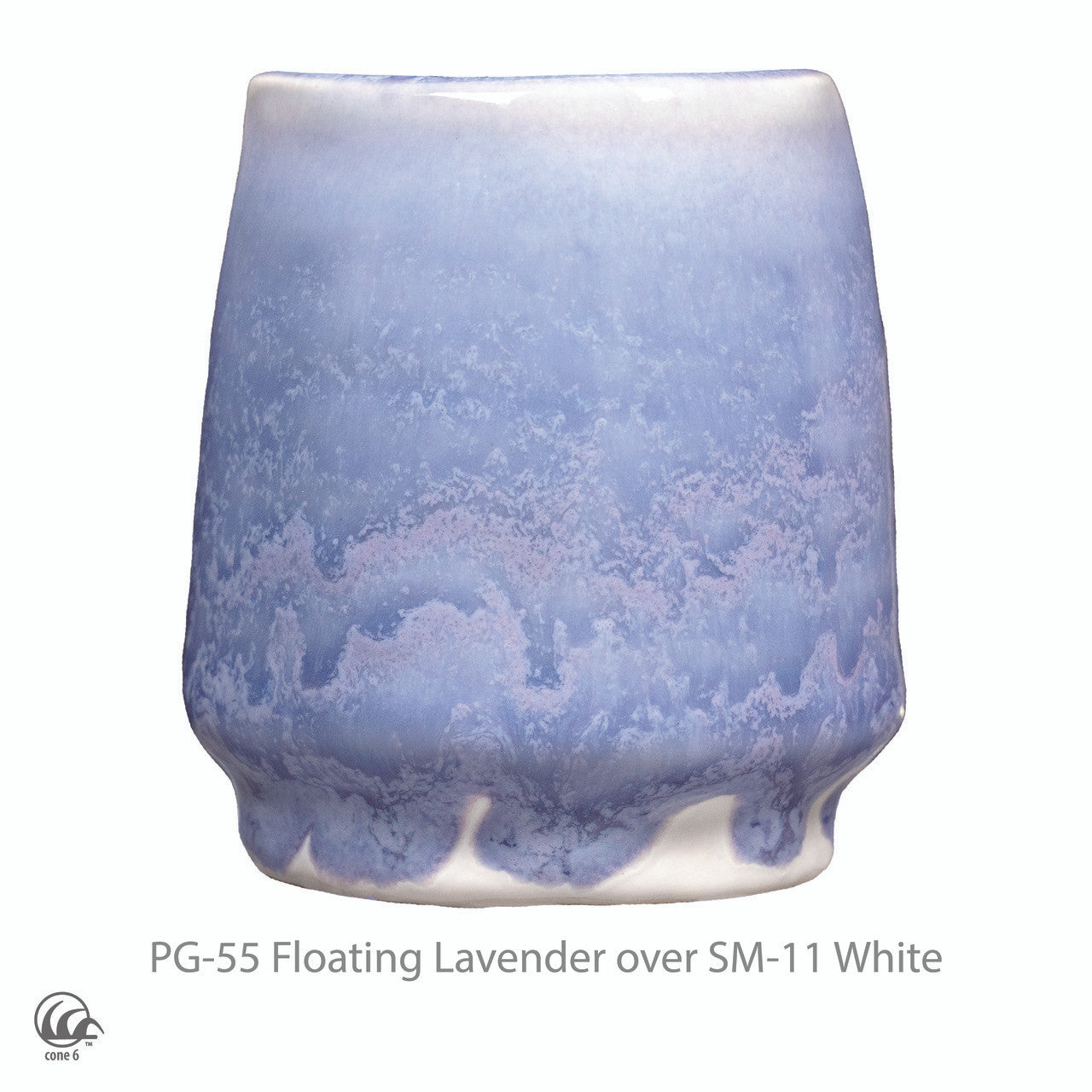 (預售)AMACO Phase Glaze - PG-55 - 漂浮薰衣草 (16oz)