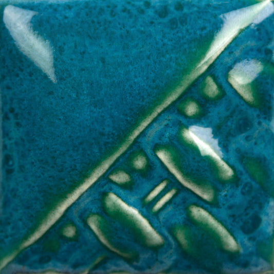2025 Mayco Stoneware Glaze - SW-224 Tropical Teal 熱帶青藍(16oz)