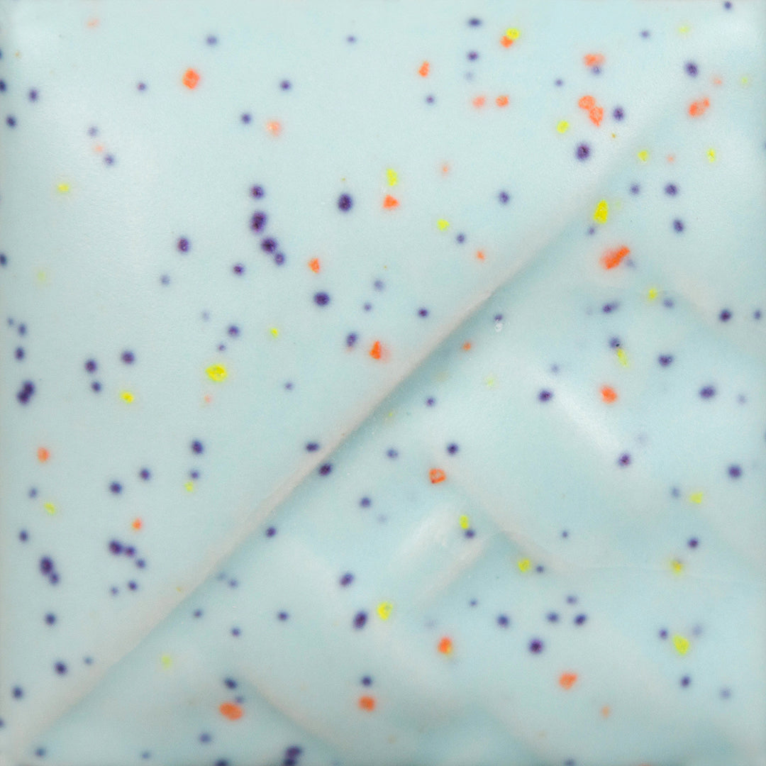 2026 Mayco Stoneware Glaze- SW-232 Baby Blue Speck淡藍色斑點(16oz)