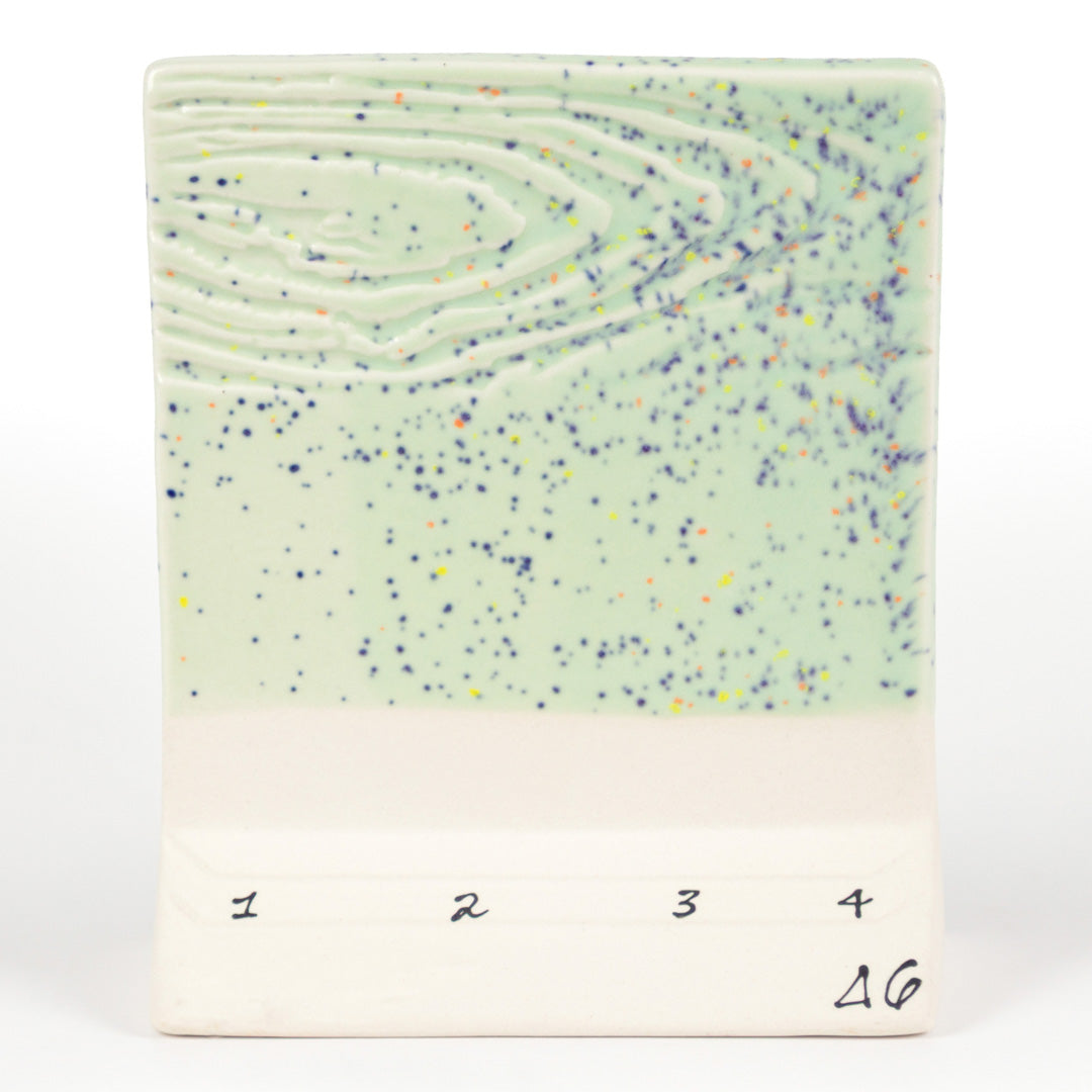 2025 Mayco Stoneware Glaze - SW-221 Mint Speck 薄荷斑點 (16oz)