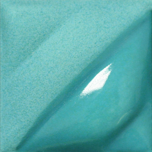 AMACO Velvet Underglaze - V-327 Turquoise Blue - 綠松石藍釉下彩