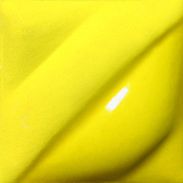 AMACO Velvet Underglaze - V-391 Intense Yellow - 烈黃釉下彩
