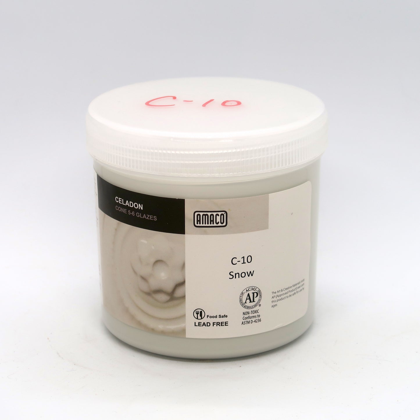AMACO Celadon - C-10 Snow - 雪白 (16oz)