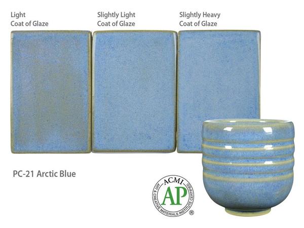 AMACO Potter's Choice - PC-21 Arctic Blue - 北極藍 (16oz)