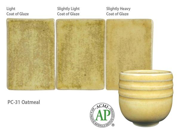 AMACO Potter's Choice - PC-31 Oatmeal - 燕麥 (16oz)