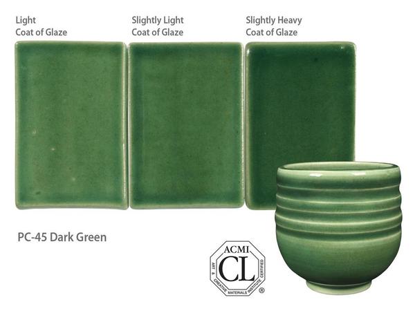 AMACO Potter's Choice - PC-45 Dark Green - 翠綠 (16oz)
