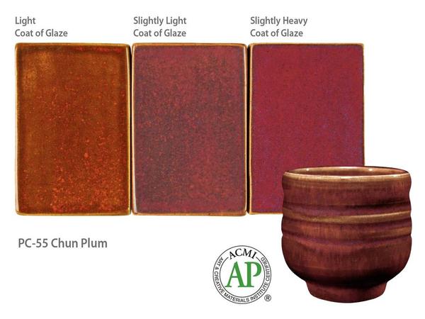 AMACO Potter's Choice - PC-55 Chun Plum - 紫蘇梅 (16oz)