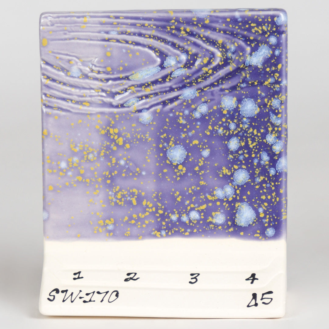 MAYCO Stoneware Crystal Glaze - SW-170 Blue Hydrangea - 藍繡球花 (16oz)