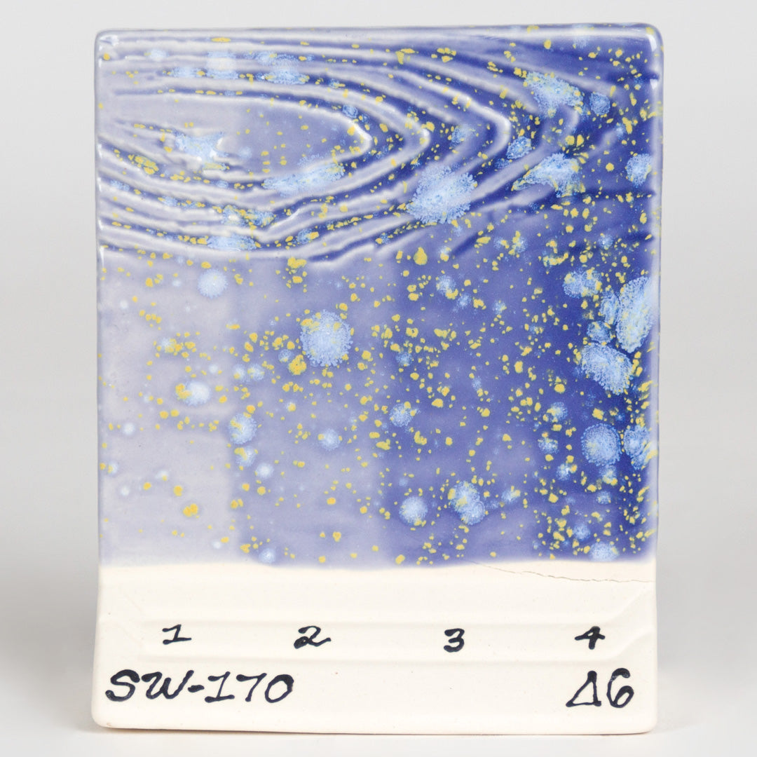 MAYCO Stoneware Crystal Glaze - SW-170 Blue Hydrangea - 藍繡球花 (16oz)