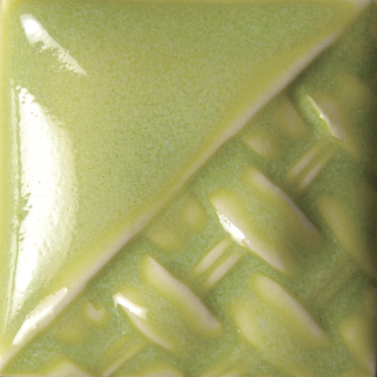 (預售) MAYCO Stoneware Classic Glaze - SW-253 Green Opal - 亮黃綠石 (16oz)